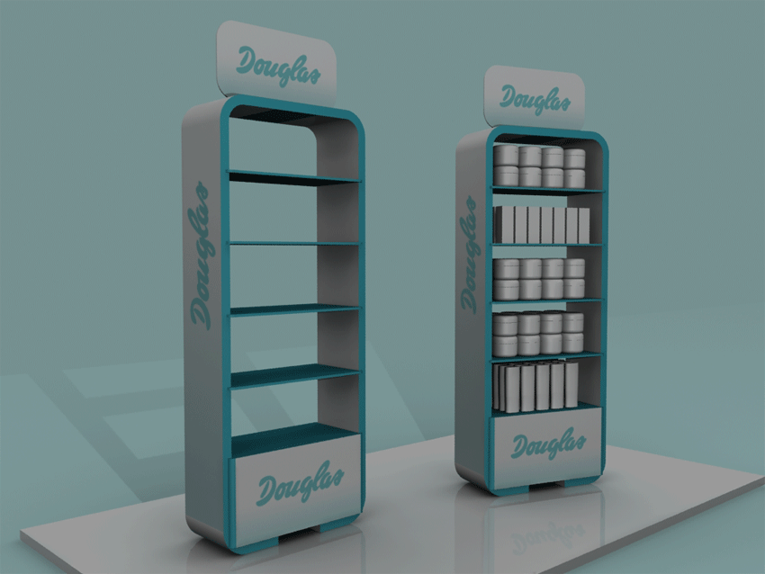 Animated stands — example 3