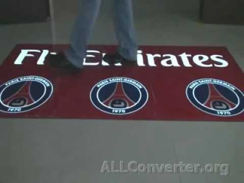Video preview: Floor and counter mats — example 2